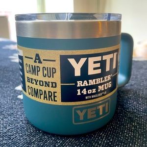 NWT Yeti 14 oz Rambler Mug in Nordic Blue